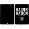 NFL Las Vegas Raiders Team Motto Apple iPad Skin