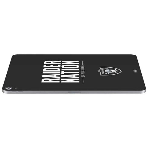 NFL Las Vegas Raiders Team Motto Apple iPad Air Skin