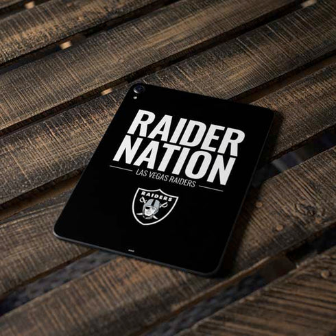 NFL Las Vegas Raiders Team Motto Apple iPad Pro Skin