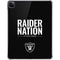 NFL Las Vegas Raiders Team Motto iPad Pro 11in (2024) Clear Case