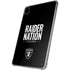 NFL Las Vegas Raiders Team Motto iPad Pro 11in (2024) Clear Case