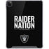 NFL Las Vegas Raiders Team Motto iPad Cases