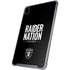 NFL Las Vegas Raiders Team Motto iPad Cases