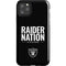 NFL Las Vegas Raiders Team Motto iPhone Cases