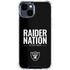 NFL Las Vegas Raiders Team Motto iPhone 15 Clear Case
