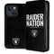 NFL Las Vegas Raiders Team Motto iPhone 15 Folio Case
