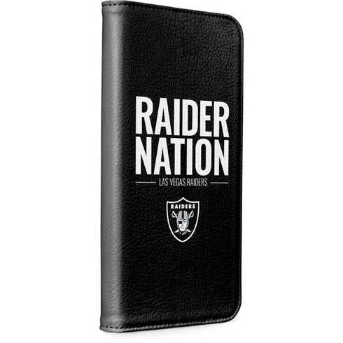 NFL Las Vegas Raiders Team Motto iPhone 15 Folio Case