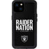 NFL Las Vegas Raiders Team Motto iPhone 15 Plus Waterproof Case