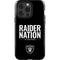 NFL Las Vegas Raiders Team Motto iPhone 15 Pro Impact Case