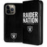 NFL Las Vegas Raiders Team Motto iPhone Cases
