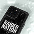 NFL Las Vegas Raiders Team Motto iPhone 15 Pro Waterproof Case