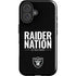 NFL Las Vegas Raiders Team Motto iPhone 16 Impact Case
