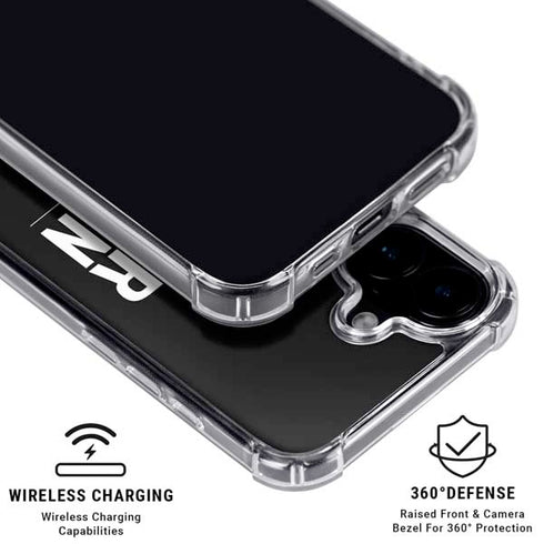 NFL Las Vegas Raiders Team Motto iPhone 16 Plus Clear Case