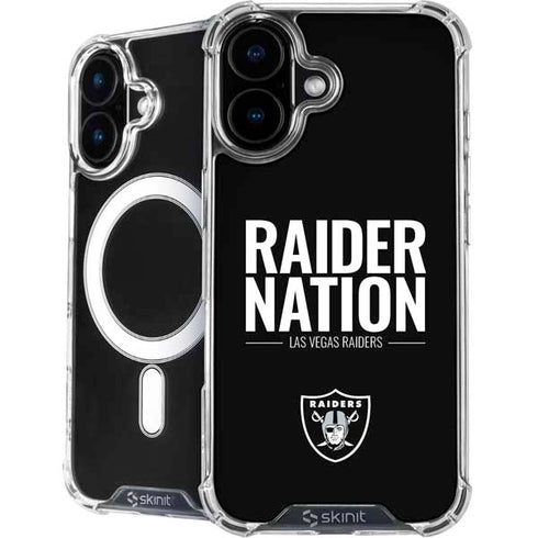 NFL Las Vegas Raiders Team Motto iPhone 16 Plus MagSafe Case