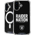 NFL Las Vegas Raiders Team Motto iPhone 16 Plus MagSafe Case