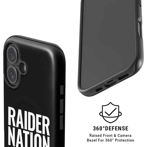 NFL Las Vegas Raiders Team Motto iPhone 16 Plus Magsafe Impact Case