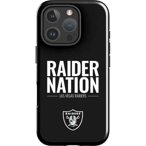 NFL Las Vegas Raiders Team Motto iPhone 16 Pro Max Impact Case
