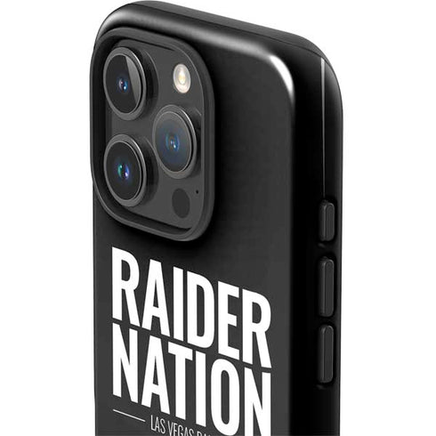 NFL Las Vegas Raiders Team Motto iPhone 16 Pro Max Impact Case