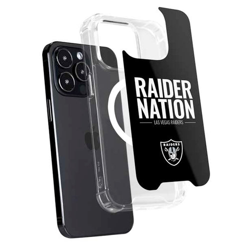NFL Las Vegas Raiders Team Motto iPhone 16 Pro Max MagSafe Case