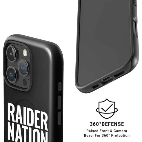 NFL Las Vegas Raiders Team Motto iPhone 16 Pro Max Magsafe Impact Case