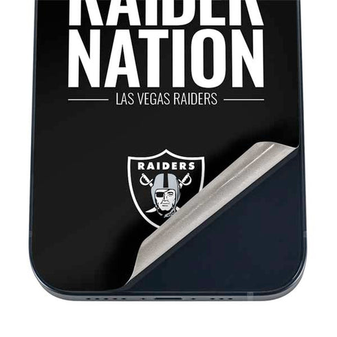 NFL Las Vegas Raiders Team Motto iPhone 16 Skin