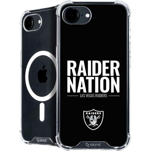 NFL Las Vegas Raiders Team Motto iPhone 16e MagSafe Case