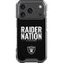 NFL Las Vegas Raiders Team Motto iPhone 18 Pro Clear Case