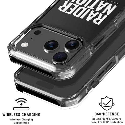 NFL Las Vegas Raiders Team Motto iPhone 18 Pro Clear Case