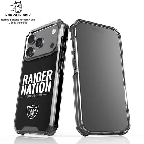 NFL Las Vegas Raiders Team Motto iPhone 18 Pro Clear Case