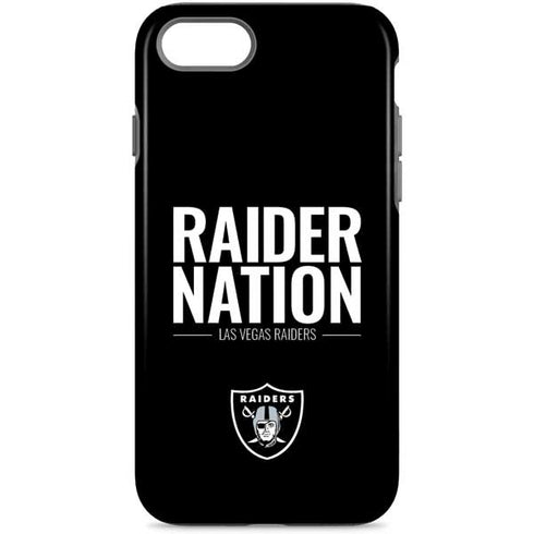 NFL Las Vegas Raiders Team Motto iPhone Cases