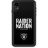 NFL Las Vegas Raiders Team Motto iPhone Cases