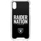 NFL Las Vegas Raiders Team Motto iPhone XS Clear Case