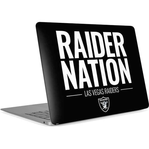 NFL Las Vegas Raiders Team Motto Apple MacBook Air Skin