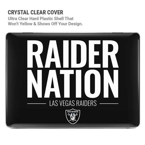 NFL Las Vegas Raiders Team Motto MacBook Pro 14in (2021-24) Case plus Skin