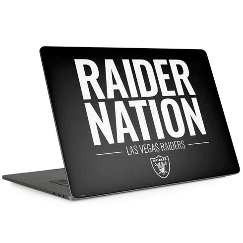 NFL Las Vegas Raiders Team Motto MacBook Skins