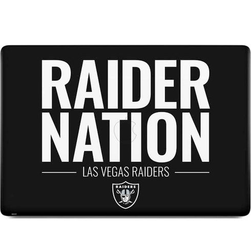 NFL Las Vegas Raiders Team Motto MacBook Skins