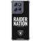 NFL Las Vegas Raiders Team Motto Moto G Power 5G (2025) Clear Case