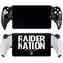 NFL Las Vegas Raiders Team Motto PlayStation Portal Remote Player Skin