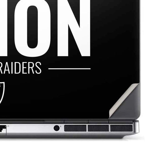 NFL Las Vegas Raiders Team Motto Dell Precision Skin
