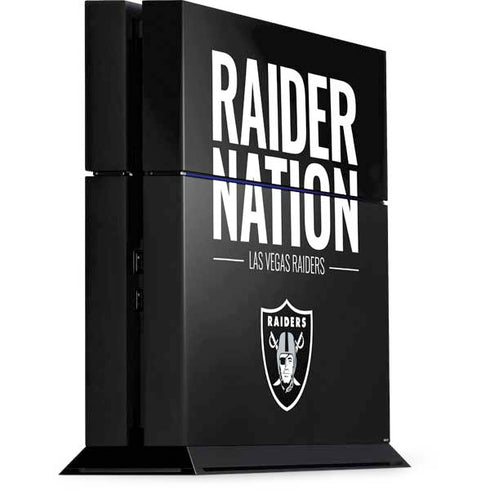 NFL Las Vegas Raiders Team Motto PlayStation PS4 Skins