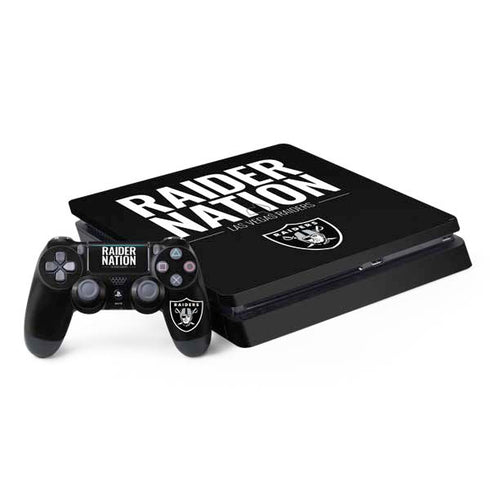 NFL Las Vegas Raiders Team Motto PlayStation PS4 Skins