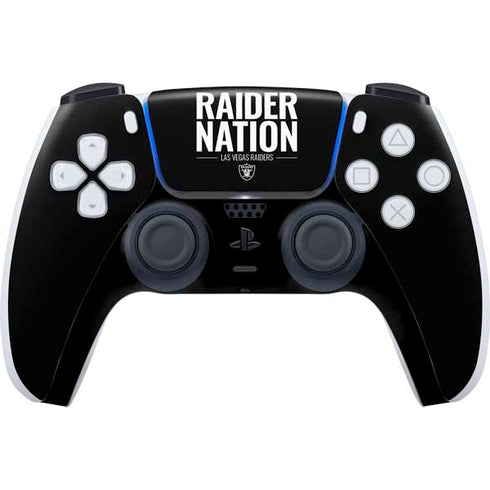 NFL Las Vegas Raiders Team Motto PlayStation PS5 Skins