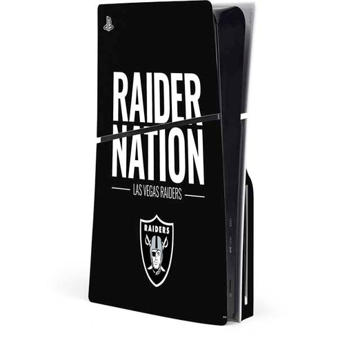 NFL Las Vegas Raiders Team Motto PlayStation PS5 Skins