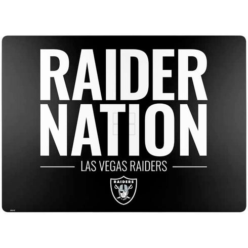 NFL Las Vegas Raiders Team Motto Surface Laptop 7 13.8in Skin
