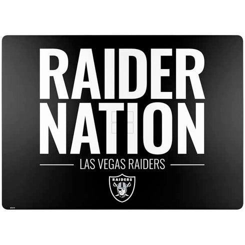 NFL Las Vegas Raiders Team Motto Surface Laptop 7 15in Skin