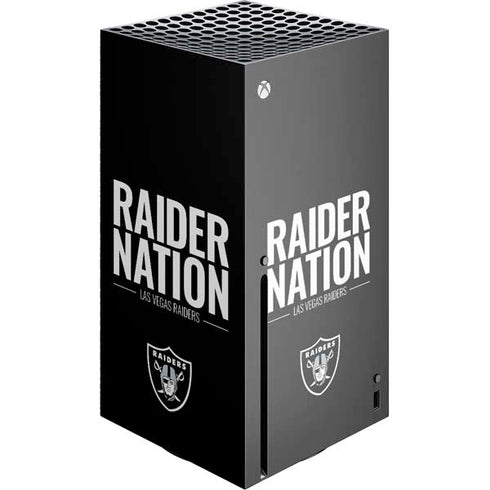 NFL Las Vegas Raiders Team Motto Xbox Series X Skins