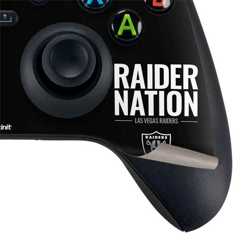 NFL Las Vegas Raiders Team Motto XBox Series X Digital Edition Bundle Skin