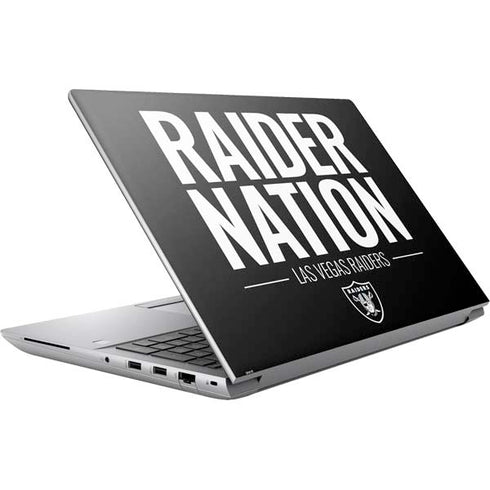 NFL Las Vegas Raiders Team Motto HP ZBook Fury 16 G10 Skin