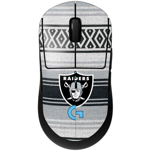NFL Las Vegas Raiders Trailblazer G Pro Wireless Gaming Mouse Skin