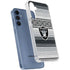 NFL Las Vegas Raiders Trailblazer Galaxy A55 5G Clear Case